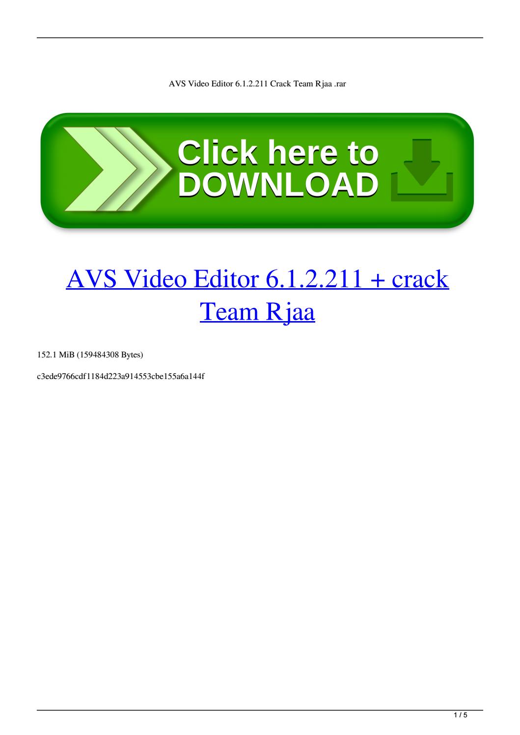 avs video editor activation key free download